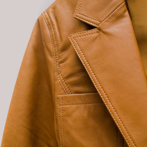 Leather store jacket liner