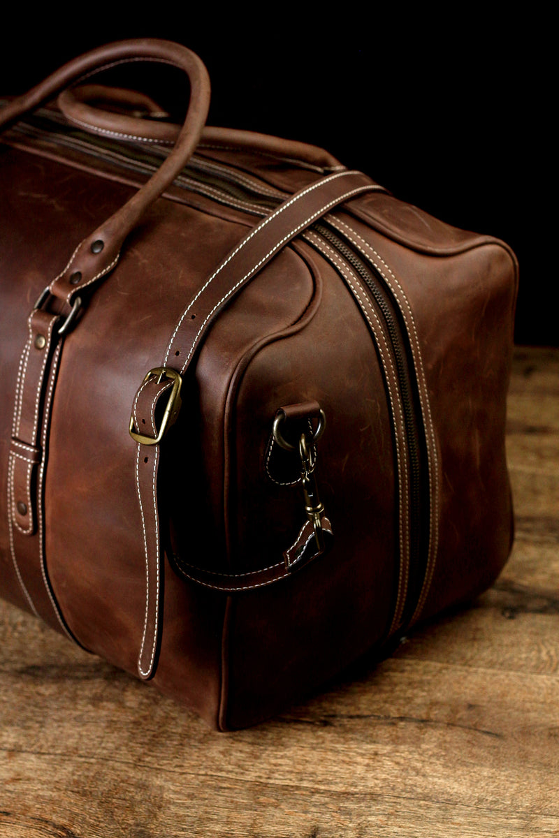 Top Grain Leather Duffle