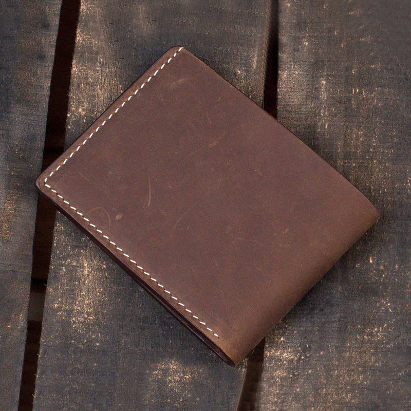 Brown Bifold Leather Wallet