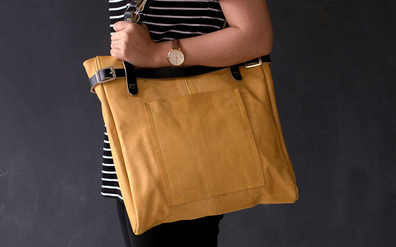 Birir Extra Large Leather Tote
