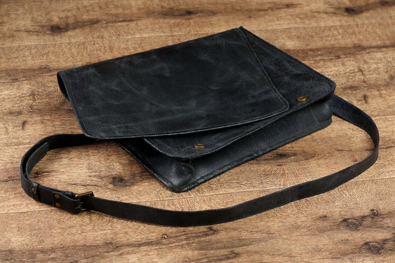 Leather Messenger Bag For Men