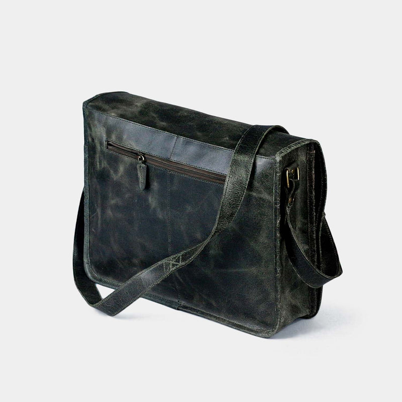 Small Leather Messenger Bag