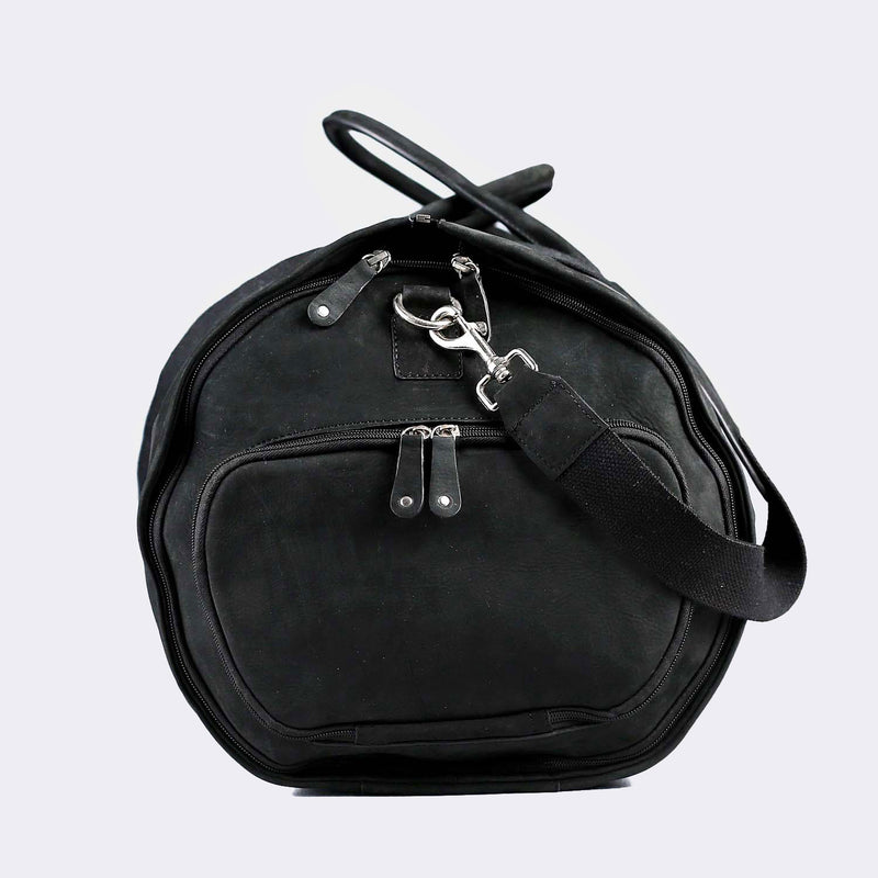 Mens Leather Duffle Bag