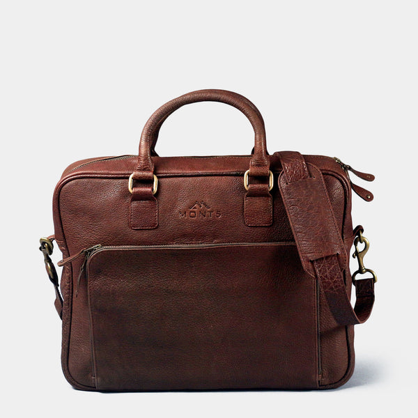 Brown Leather Satchel Bag