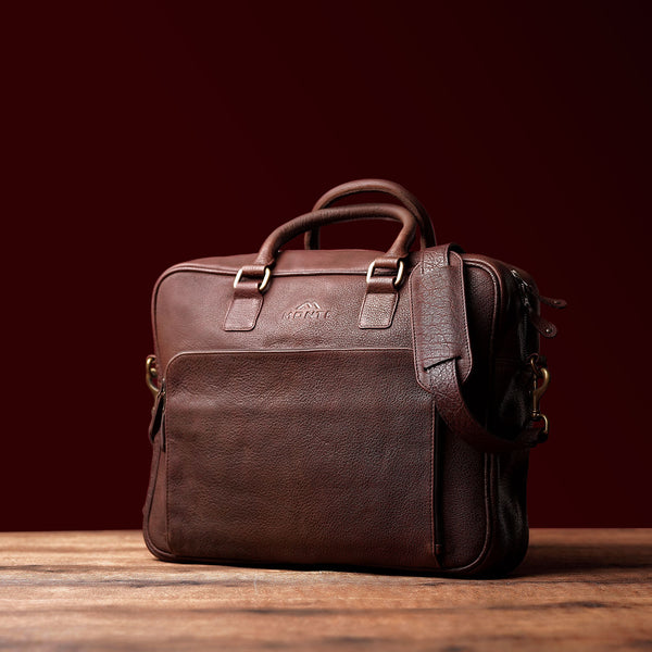 Brown Leather Satchel