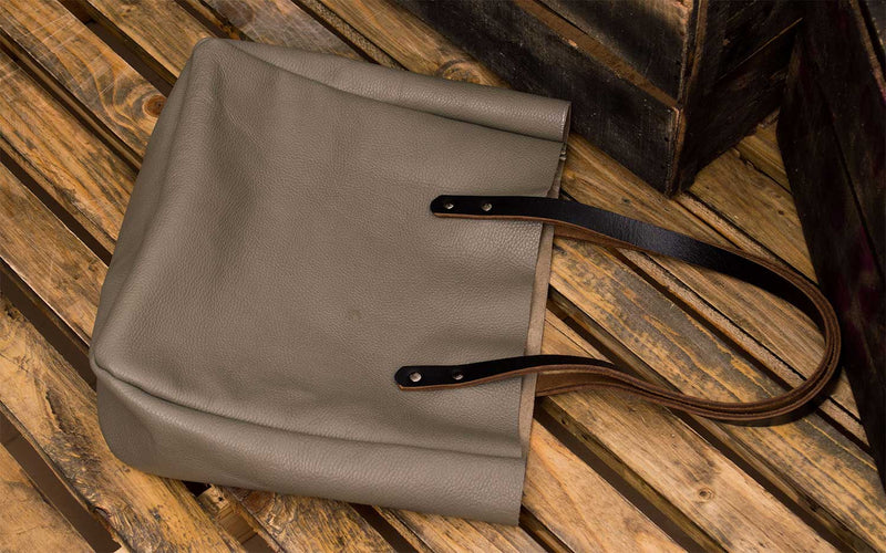 Kel Gray Small Leather Bag