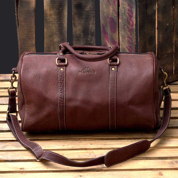 Men's Leather Travel Bag