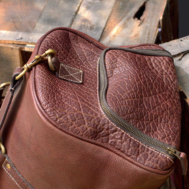 Shigar Men's Leather Travel Bag